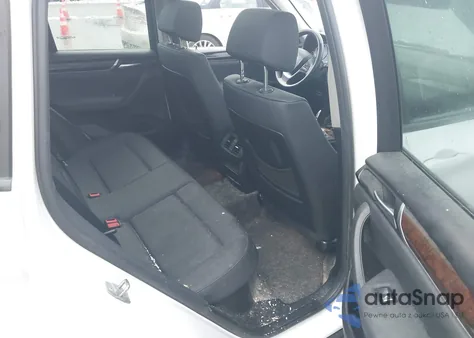 2017 BMW X3 xDrive28I z USA, uszkodzony, nr VIN 5UXWX9C33H0T23968